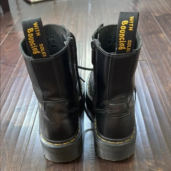 Dr. Martens Black Platform Boots - Picture 2 of 3
